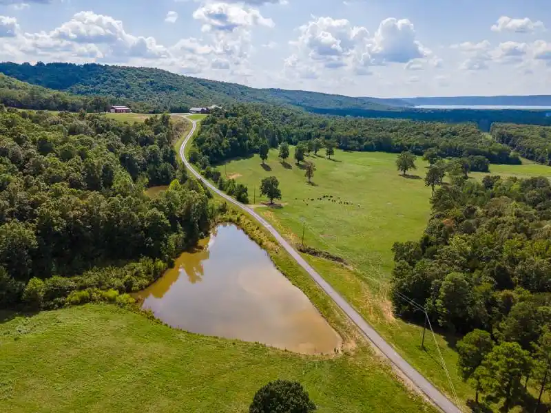 AUCTION - Luxury Hilltop Home on 120± Acres with Lake Views – image 7