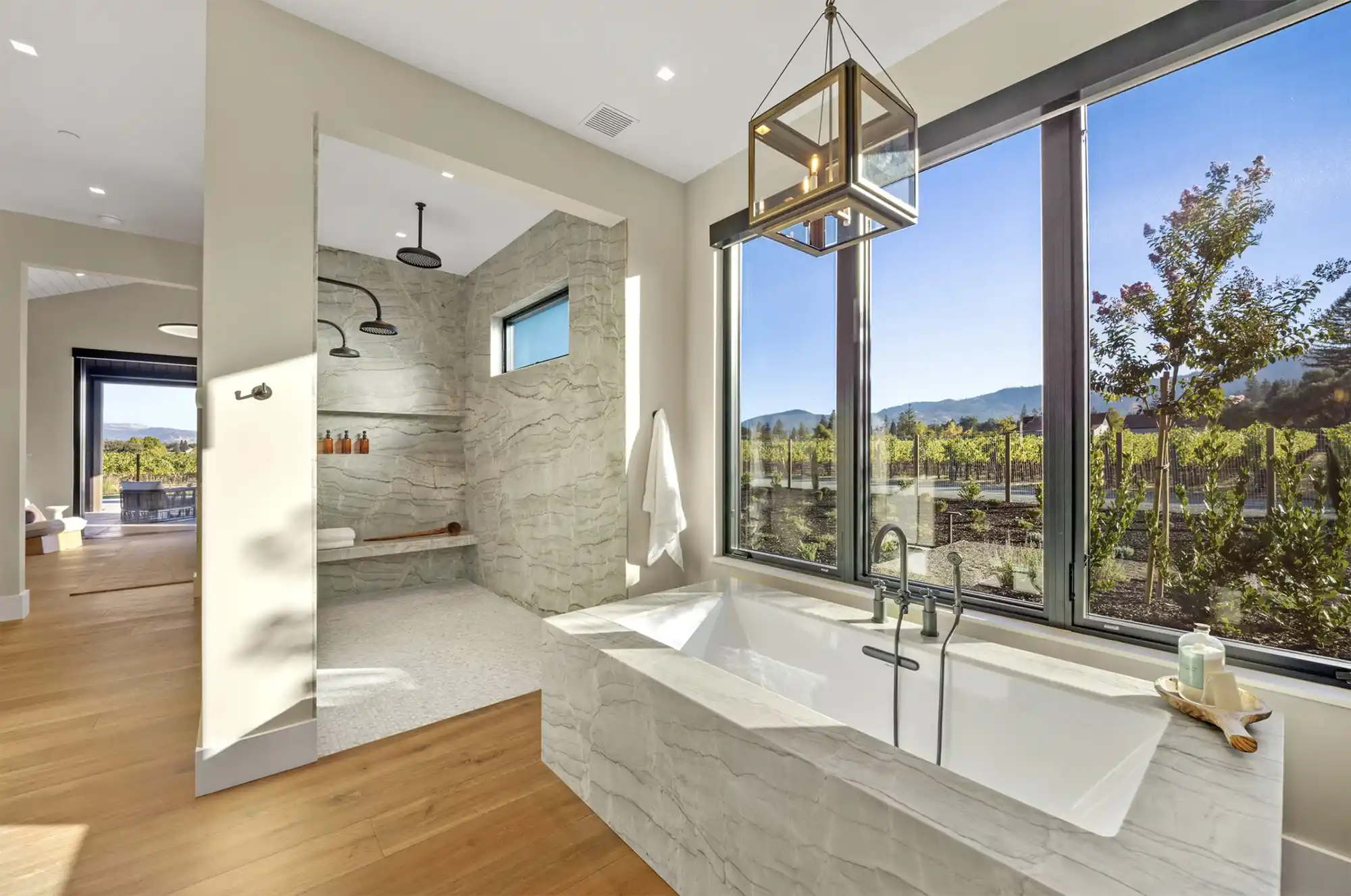 Newly constructed wine country estate – image 17