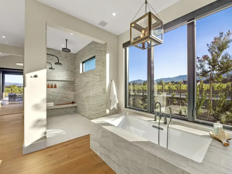 Newly constructed wine country estate – image 17