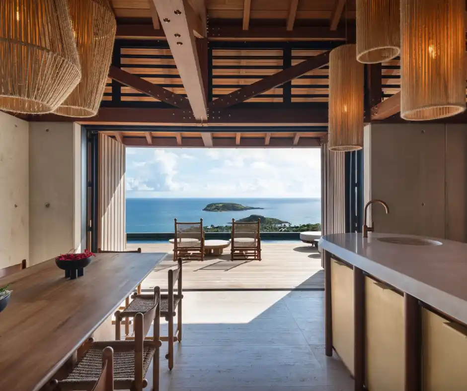 OVERLOOKING THE BAY OF MARIGOT IN SAINT BARTHELEMY – image 3